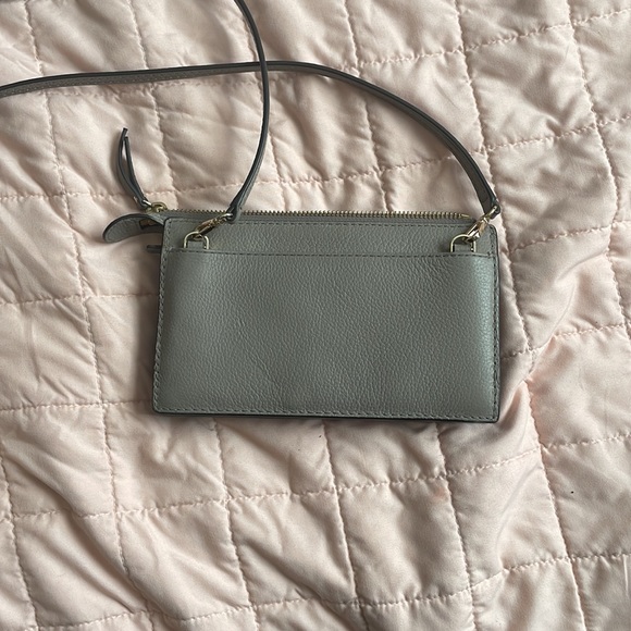 Kate Spade Grey Crossbody Wallet USED - Picture 2 of 5